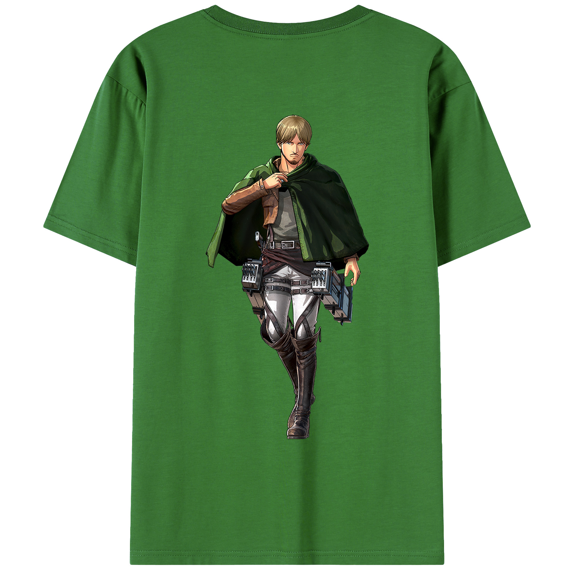 （画像用） 進撃の巨人 ミケ·ザカリアス Attack on Titan Mike Zakarius レディース半袖Tシャツ(バックプリント)